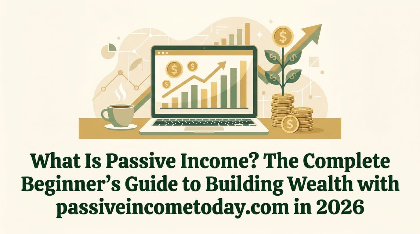 What Is Passive Income? The Complete Beginner's Guide to Building Wealth with passiveincometoday.com in 2026